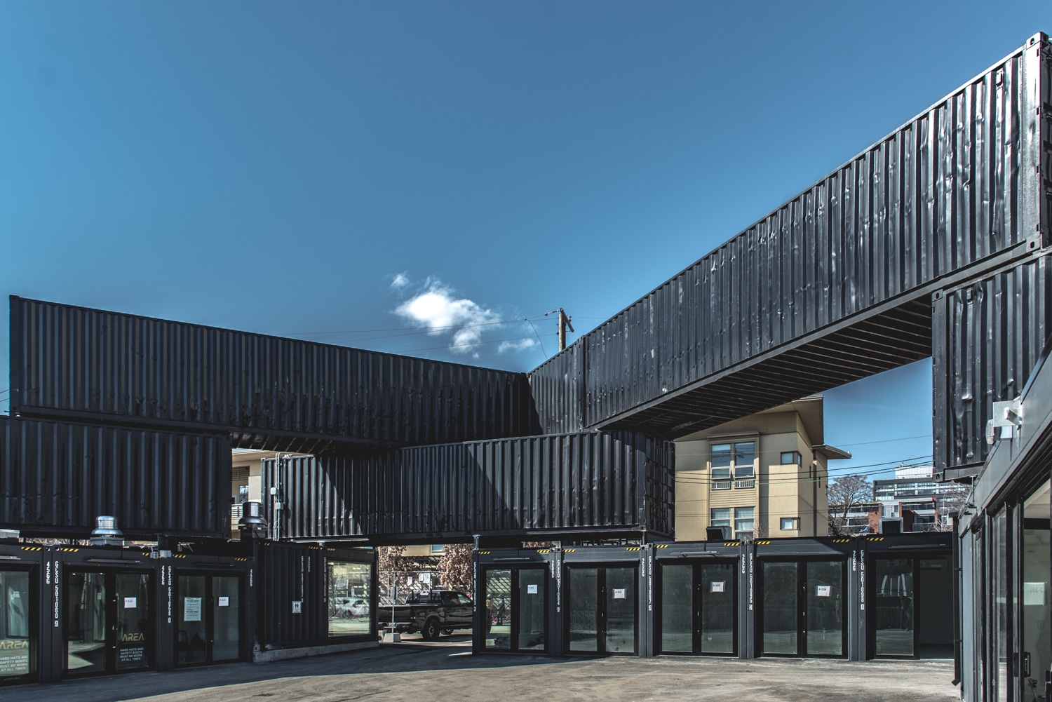 Stackt market in Toronto has transformed into a click and collect grocery  store